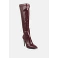 thumbnail image 3 of Wheedle Croc High Heeled Calf Boots, 3 of 10