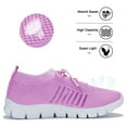 thumbnail image 6 of Walking Shoes for Women Wide Width Mesh Lace up Athletic Walking Sneakers Outdoor, 6 of 9