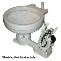 Raritan Fresh Head - Fresh Water Flush - Manual - Marine Size - Right... [25M00]