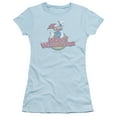 thumbnail image 2 of Woody Woodpecker Retro Fade S/S Junior Women's T-Shirt Sheer Light Blue, 2 of 2