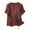 Red, variant on Women's Tops, Women's Cotton Linen Shirts Cheongsam Blouse Chinese Style Plain Short Sleeve Side Lace Up Button Down Qipao Tops