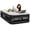 Twin, variant on Air Mattress with Built-in Pump, 18" Comfort Inflatable Mattress Quick Inflation/Deflation for Guests  Camping  Blow Up Mattress with Carry Bag, Air Bed, Colchones Inflables