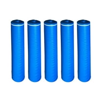 Dekorman Flooring Underlayment 2-in-1 Premium Cushioning & Sound Reduction Blue Foam with DIY Overlapping Lip, Tape and Vapor Barrier for Enhanced Moisture Protection 2 mm T (100 Sq.ft/Roll, 5 Rolls)