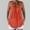 Orange, variant on Fengqque Fashion Women Casual Loose Lace Caims Tank Tops Splicing Sexy Blouse