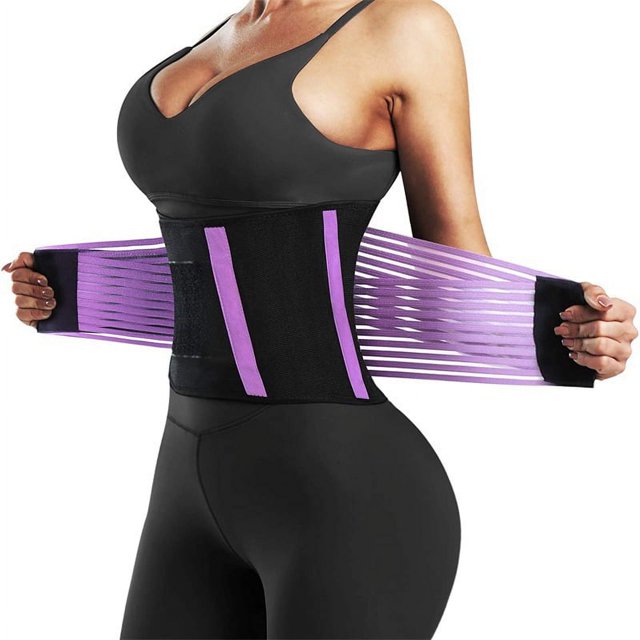 Cinturón deportivo para el sudor para hombres y mujeres Cinturón de recuperación abdominal posparto Cinturón de fitness