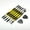 A, variant on Professional Electronic Repair Tool 6pcs Metal Crowbar Pry Remover Set for Phones Tablets Watches with Ergonomic Non-Slip Handle