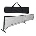 thumbnail image 2 of Red de Pickleball portátil de fácil instalación, marco de metal resistente de 22 pies, con bolsa de almacenamiento, red de malla para interiores y, 2 of 8