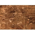 thumbnail image 1 of Ahgly Company Indoor Rectangle Oriental Orange Industrial Area Rugs, 8' x 10', 1 of 4