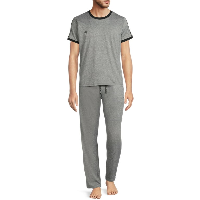 Umbro, Adult Mens, 2-Piece Tee Shirt and Sleep Shorts Pajamas Set, Sizes  S-2XL