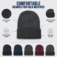 thumbnail image 3 of Yacht & Smith Winter Beanies Wholesale Bulk Cold Weather Adult Unisex Hat & Gloves, 3 of 8