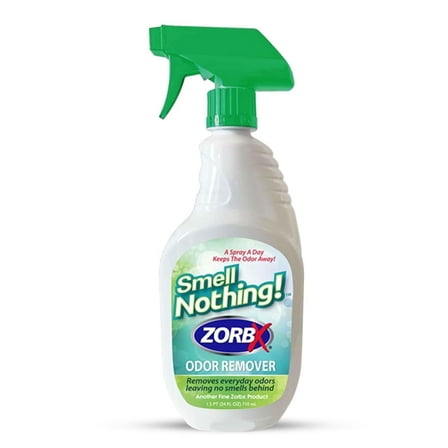 ZORBX Unscented Odor Remover Spray 24 oz - Strong Odor Absorber For Couch, Car, Carpet, Diaper Pail Smells Neutralizer & More