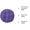thumbnail image 5 of Nvzi Cojín redondo para silla, cojín de tatami grueso para interior y exterior (morado, 40 cm), 5 of 5