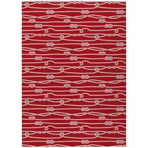 Addison Rugs Indoor/Outdoor Harpswell AHP37 Ruby Washable 9' x 12' Rug