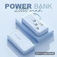 thumbnail image 2 of Power Bank Pila Batería Recargable Kimhi Carga Rapida 20,000mah Portatil Con 4 Cables 1 Puerto Usb Cargador Para Celular Tablet Banco De Energia Con Pantalla Led Y Linterna, 2 of 5