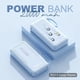thumbnail image 2 of Power Bank Pila Batería Recargable Kimhi Carga Rapida 20,000mah Portatil Con 4 Cables 1 Puerto Usb Cargador Para Celular Tablet Banco De Energia Con Pantalla Led Y Linterna, 2 of 5
