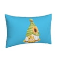 thumbnail image 2 of Bixox Sunflower Gnomes Printed Pillow Protector,Super Soft Ideal for Home,Guests,Rentals - 16"x24", 2 of 8