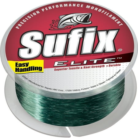 UPC: 0024777121645 | Sufix Elite 20 lb Test Fishing Line (330 yds) – Lo-Vis Green