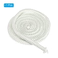 thumbnail image 3 of Unique Bargains Joint de Poêle à Bois 1/2'x 86 Pieds, Fibre de Verre Rond Résistance Haute Température Remplacement de Corde, Blanc, 3 of 6