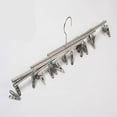 thumbnail image 1 of FENGGUIQU De Ropa Con Clips Fuertes Y Gancho Antiviento Plegable Acero Inoxidable Plata, 1 of 8