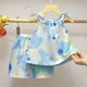 thumbnail image 2 of Odeerbi 1-6 Años Niñas Verano Pijamas Algodón Camisola Tops Pantalones Cortos Suave Floral Ropa de Dormir Dos Piezas Pijama Conjuntos, 2 of 3