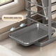 thumbnail image 5 of Portacuchillos y estante de almacenamiento de acero inoxidable | Escurridor de encimera con bandeja de goteo | Organizador multiranuras para cuchillos y tijeras de cocina, 5 of 6