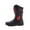 Black red, variant on Stylish motorcycle boots - Classic design, comfortable and breathable, suitable for both daily commuting and casual riding,Black and white,39