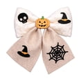 thumbnail image 2 of Qjidjing Halloween Fabric Bow Decorations, Door Window Hangings, Ornaments for Party Scene Layout, 2 of 7