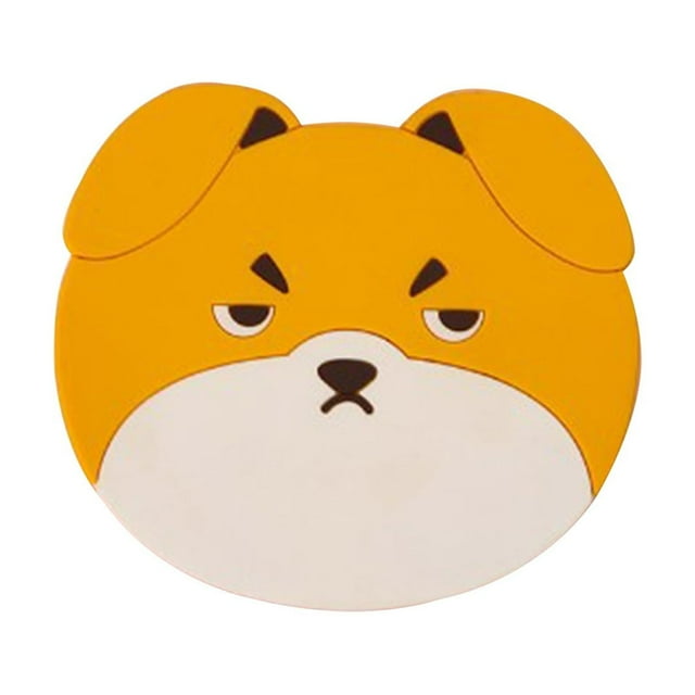 Tapis en Silicone pour Chiot 3.9 Pouces - Tapis Résistant à la Chaleur Antidérapant pour Table Basse/cuisine (5 Styles)