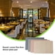 thumbnail image 4 of Ounissouiy Tapete de de PVC para comedor, posavasos resistente al calor, antideslizante, rectangular, con ángulo redondeado, tapetes simples para Mostrada Café Ligero 30*45cm Ounissouiy HA082987-04, 4 of 6