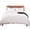 White, variant on MarCielo Cotton Duvet Cover Set 3 Piece 100% Washed Cotton Duvet Cover 1 Duvet Cover + 2 Pillowcases Solid (Light Grey, Queen)