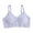Purple, variant on Lopecy-Sta Women's Ribbed Nursing Bra for Breastfeeding, Seamless V-Neck Maternity Bralette with Drop-Down Cups and Adjustable Straps, Soft Breathable Comfortable Pregnancy Underwear