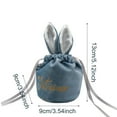 thumbnail image 4 of Easter Bunny Bag with Rabbit Ears for Festive Bathroom and Holiday Celebration, 4 of 6
