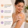 thumbnail image 7 of Natural Persimmon Soap Bar for Body & Underarms - Purifying & Deodorising Face & Body Bar Soap with Lavender & Glycerin - 24-Hour Odour Control & Gentle Hydration for Sensitive Skin (100g), 7 of 7