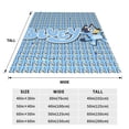 thumbnail image 4 of Lsque Bluey Pattern Fuzzy Fleece Throw Blanket Extra Large,Super Soft,Fluffy and Warm Blankets for Couch,Bed,All Season Use (40"x30"), 4 of 7
