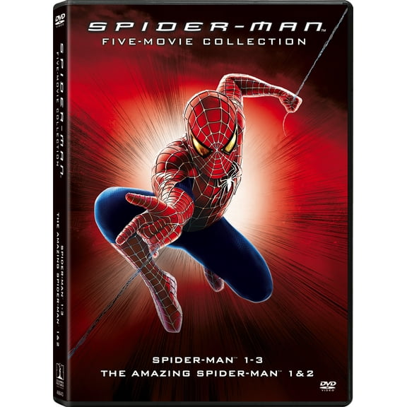 New Spider-Man 5 Pack: 1 2 3 / Amazing Spider-Man 1 2 (Multi Feature) (DVD)
