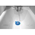 thumbnail image 5 of Tapón de drenaje para bañera, tapón de silicona para bañera, cubierta universal para drenaje de baño, regalo para bebés (tortuga azul), 5 of 5
