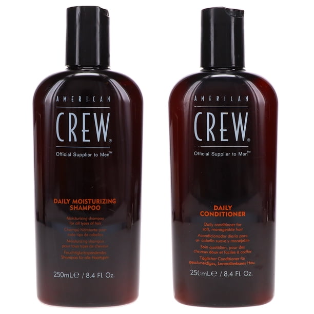 American Crew Daily Hidrurizing Shampoo 8.4 oz y acondicionador diario de 8.4 oz paquete combinado American Crew American Crew Daily Hidrurizing Shampoo 8.4 oz y acondicionador diario de 8.4 oz