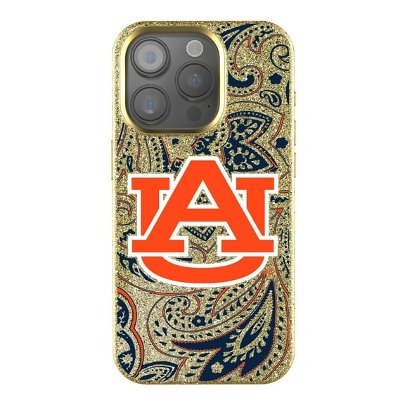 Keyscaper Auburn Tigers Paisley Bling iPhone Case