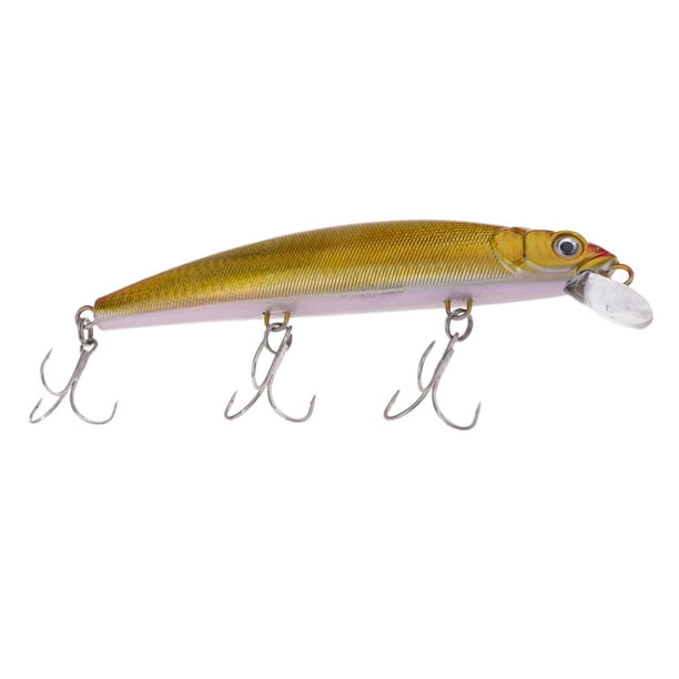 Señuelo Minnow Cebos Pesca Abordar 16cm / 64g Atrapamiento de Grandes , Dorado DYNWAVEMX Señuelos de pesca del fregadero