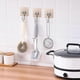 thumbnail image 4 of Transparent Self-adhesive Hooks Pack Of 10 Waterproof Adhesive Hooks Towel Hooks Gift, 4 of 5
