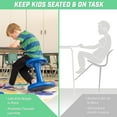 thumbnail image 3 of GoSports 18 Inch Wobble Chair - Sensory Stool for Active Kids - ADHD Chair for Classrooms or Home, 3 of 6