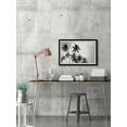 thumbnail image 6 of Marmont Hill Black and White Palms Framed Wall Art, 1.50" x 12.00", 6 of 6