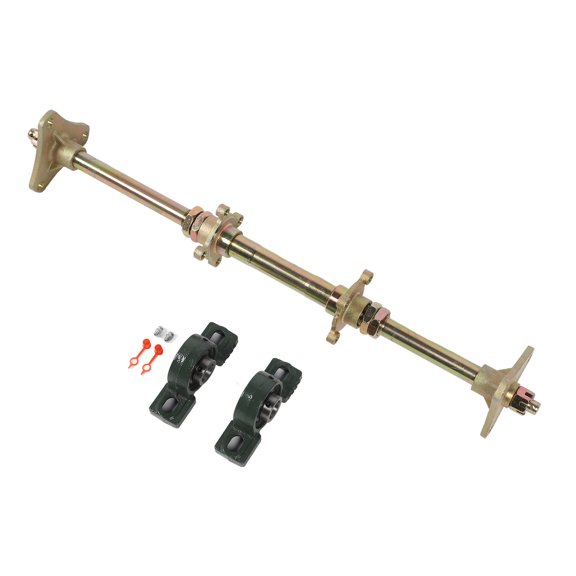 Kit De Eje Trasero De 24 Pulgadas, Bujes De Kit De Eje Trasero Antiimpacto DIY Para 50-150CC Para Triciclos De Deriva