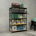 Prilinex 5 Tier Steel Storage Shelves, 48"W x 24"D x 72"H, 5000lb
