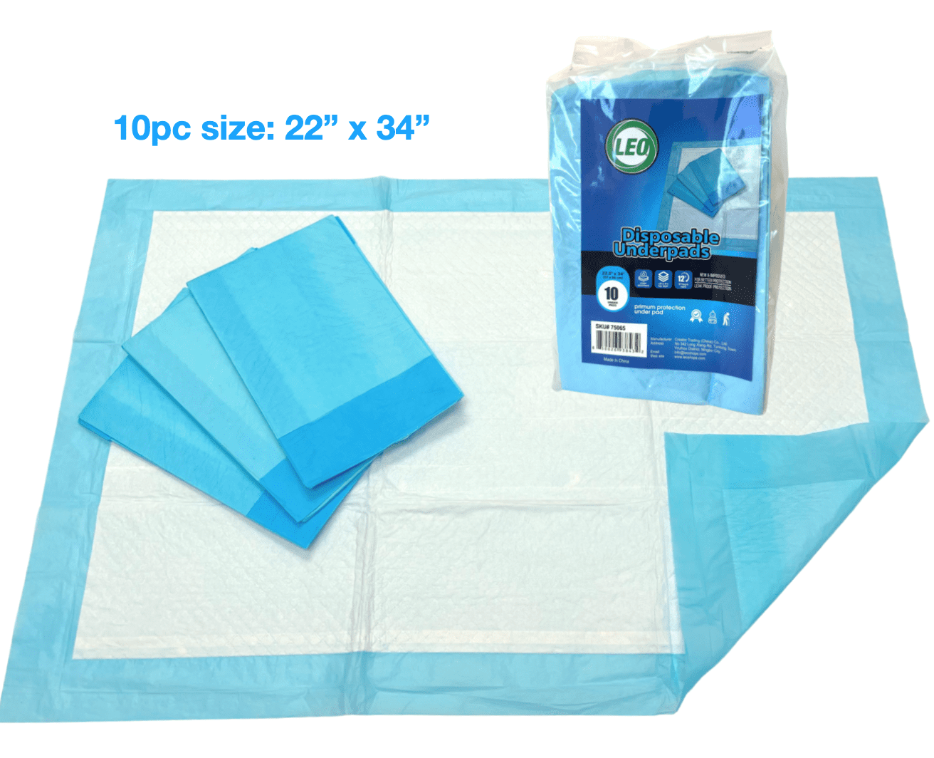 Washable Bed Pads with 8 Sturdy Handles 34”×52” Extra Large Reusable  Underpads 4-Layers Leakproof Chucks Pads Washable for Incontinence -  AME4Retail