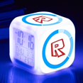 thumbnail image 1 of Roblox-reloj electrónico con luz nocturna para niños, juguetes de peluche con diseño creativo de Spiderman, Capitán América, regalo de cumpleaños, 1 of 4