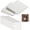 White, variant on 16 Pieces Self-Adhesive Door Corner Seals Weather Stripping Draft Stopper Door Frame Corner Foam Protection Isolation of Noise (White)