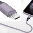 thumbnail image 1 of Cable de datos de silicona Linjieee de 1,8 m para teléfono móvil, carga rápida a color, cable de carga suave y líquida para teléfonos Android, cable de carga de 3 pies y 6 pies para Android, cable, 1 of 4