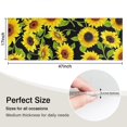 thumbnail image 5 of Black Green Leaf Sunflower Pattern Kitchen Rug Mat,Kitchen Runner Rugs Non Skid Washable,Decorative Kitchen Floor Mats for Kitchen,Sink,Laundry,17"X47", 5 of 5