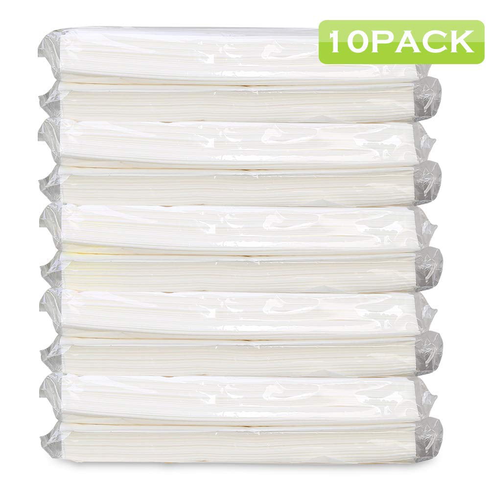 100 Packs Ultra Soft Facial Visor Nose Tissue Refills for Tempo Car Visor Holder 